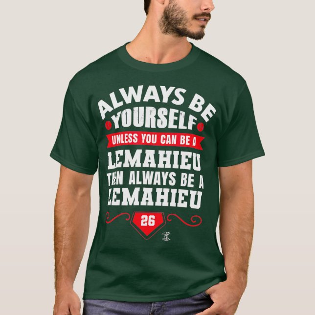 DJ LeMahieu Bli alltid din Gameday T Shirt (Framsida)