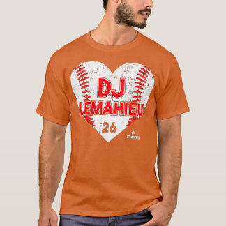 DJ LeMahieu - Heart Baseball - Apparel - Premium T Shirt