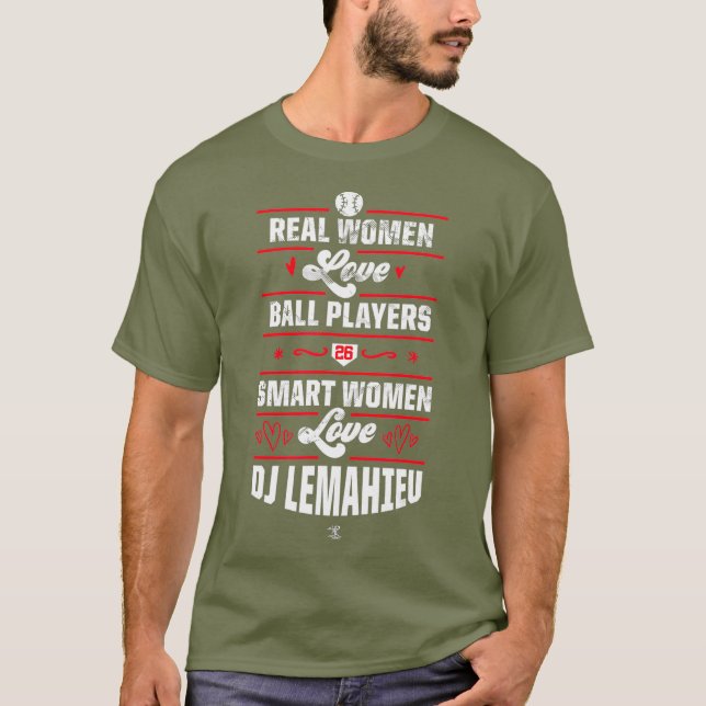 DJ LeMahieu Real Smart Women Graphic Apparel T Shirt (Framsida)