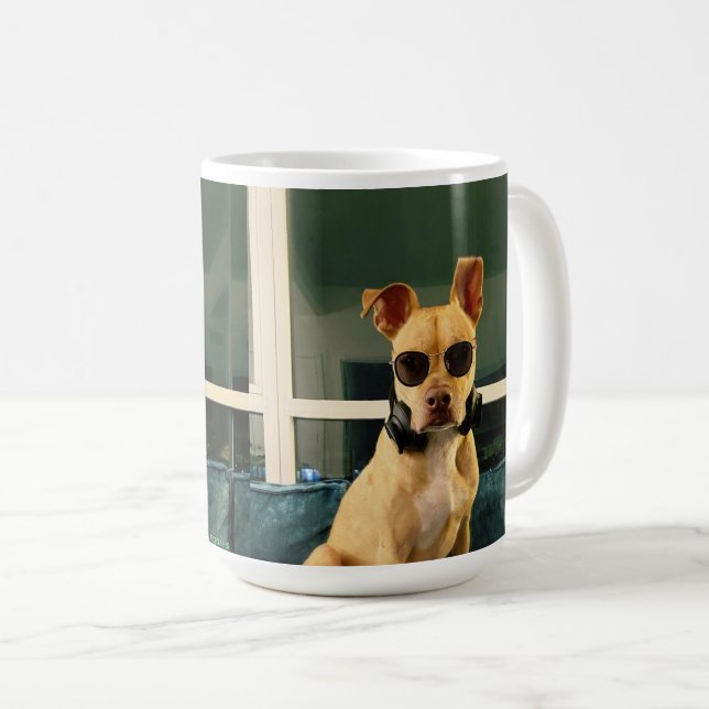 DJ LEON COFFEE MUGG (Framsida höger)