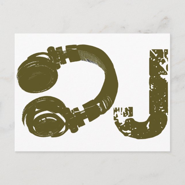 DJ-listan Vykort (Framsida)
