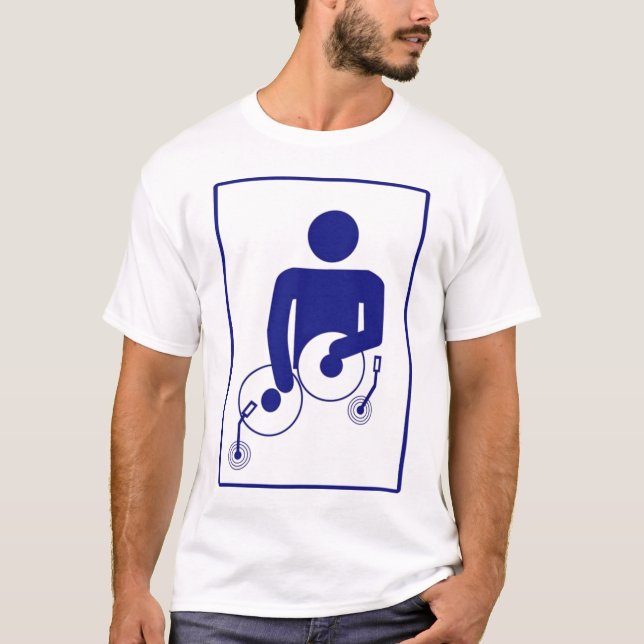 Dj-logotyp T-shirt (Framsida)