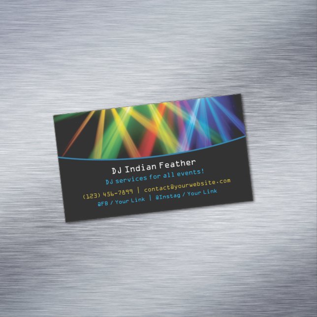 DJ MAGNETISKA VISITKORT (In Situ)