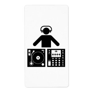 DJ märker Fraktsedel