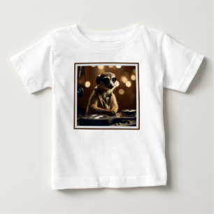 DJ Meerkat: Spinning Tracks in the Savanna, T Shirt