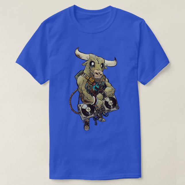 DJ Minotaur T Shirt (Design framsida)