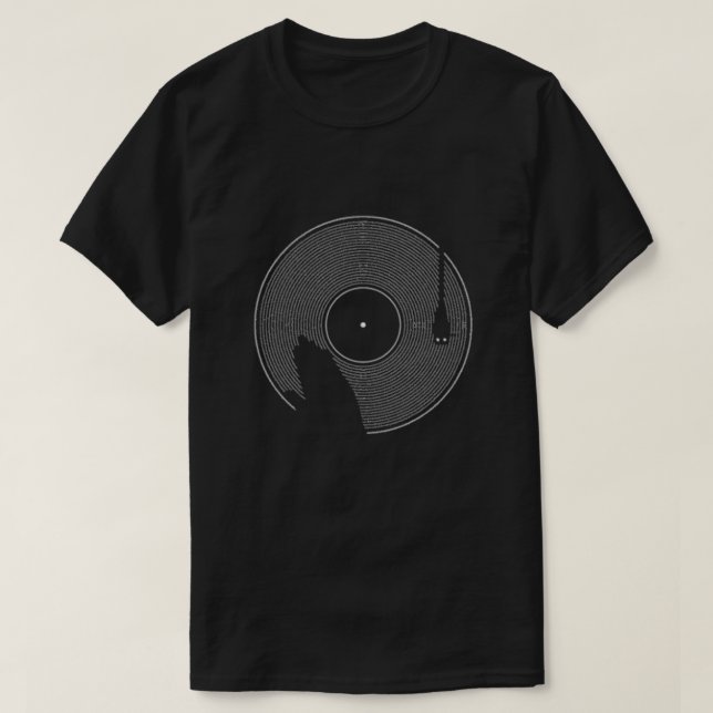 DJ Mixing T-Shirt (Design framsida)