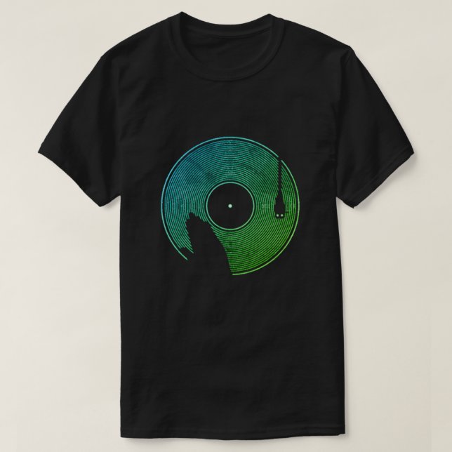 DJ Mixing T-Shirt (Design framsida)