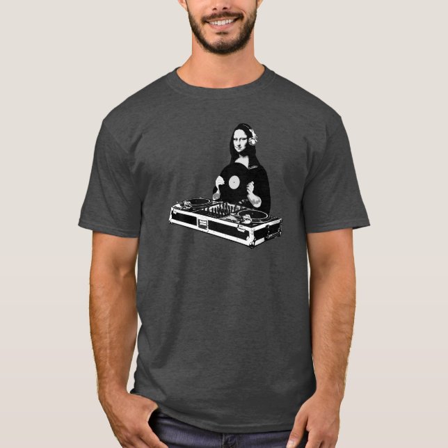 DJ Mona Lisa T-shirt (Framsida)