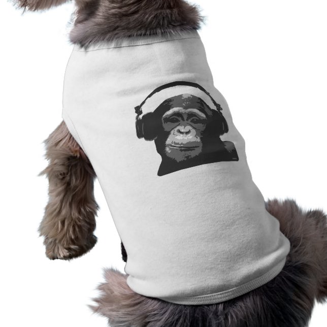 DJ MONKEY HUNDTRÖJA (Baksidan)
