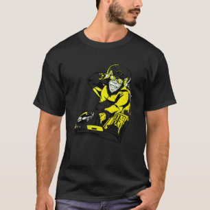 DJ Monkey Music Party Roligt Sunglasses Dance Part T Shirt