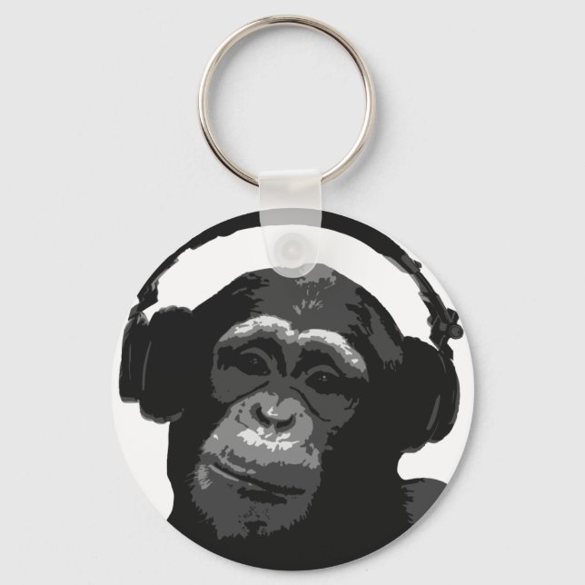 DJ MONKEY NYCKELRING (Framsida)