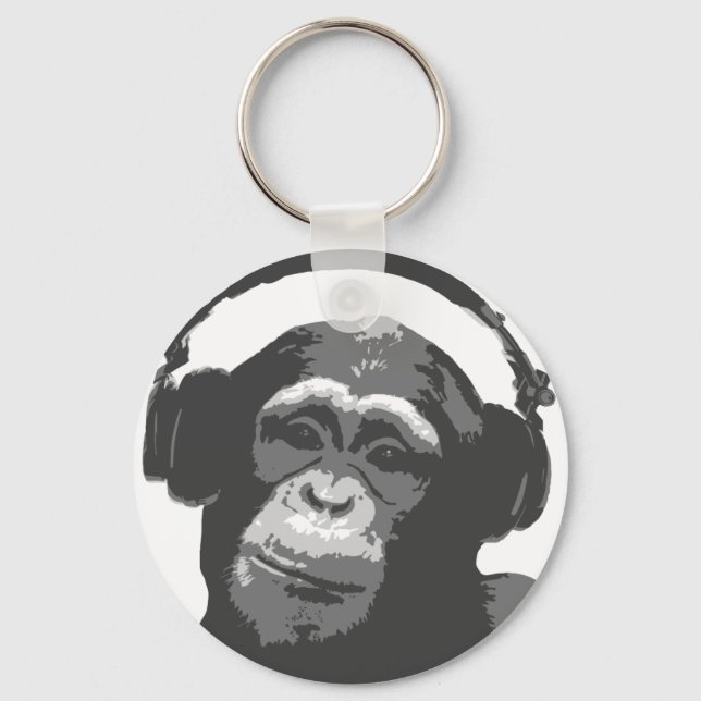 DJ MONKEY NYCKELRING (Framsida)