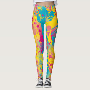 DJ-Mönstrade kvinna damasker Leggings