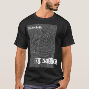 DJ MOoG, beställnings- Beatz utslagsplats Tee Shirt