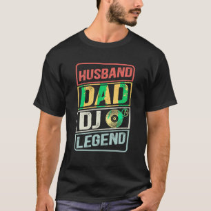 Dj Music Player Make Pappa DJ Legend retro Far T Shirt