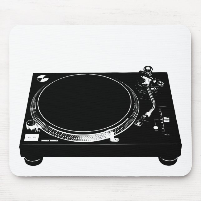DJ Music Producent - inläsbar dekmusmatta Musmatta (Framsidan)