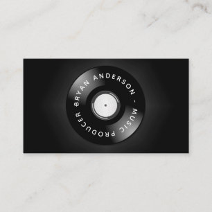Dj - Musikproducent Visitkort
