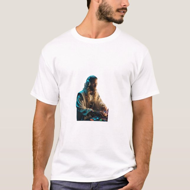 DJ Navigator: Segling genom sjöar T Shirt (Framsida)