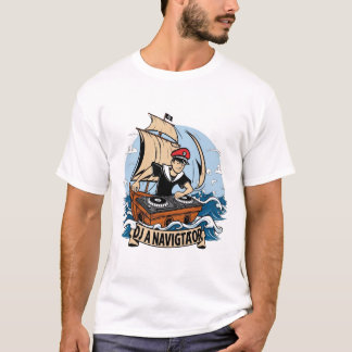 "DJ Navigator: Segling i Sonic Seas" T Shirt