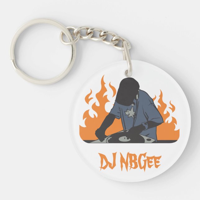 DJ NBGee-nyckelkedja (Framsidan)