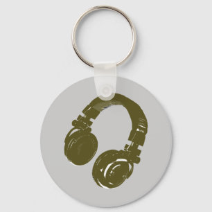 DJ nycklar Nyckelring