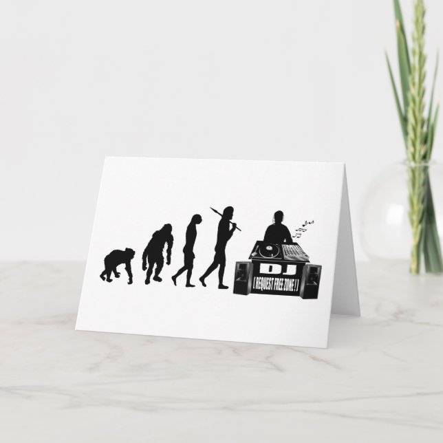 DJ- och MC-redskap i vinylälskare Kort (Framsida)