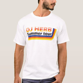 Dj-örtsommaren turnerar 18 t shirt