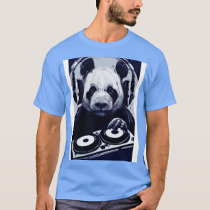 DJ Panda Music 4 T Shirt