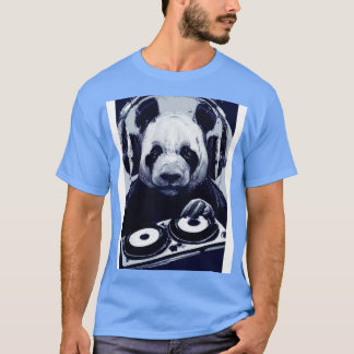 DJ Panda Music 4 T Shirt