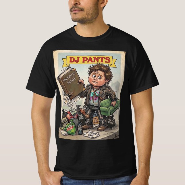 DJ Pants T Shirt (Framsida)