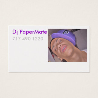 Dj PaperMate-profilkort Visitkort