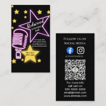 DJ party planner glow stick disco karaoke klubb