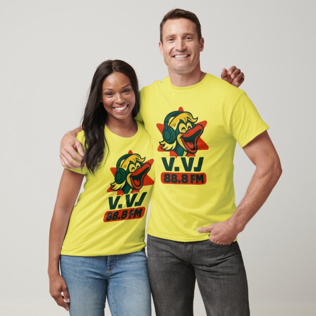 DJ Penguin – V.V. 88.8 FM T Shirt (Unisex)