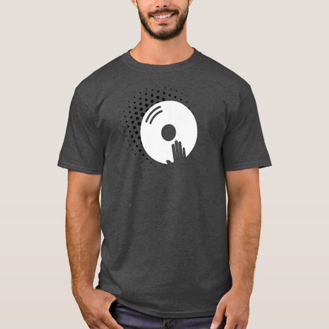DJ personalizada TShirt T Shirt (Framsida)
