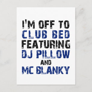 DJ Pillow och Mc Blanky Vykort