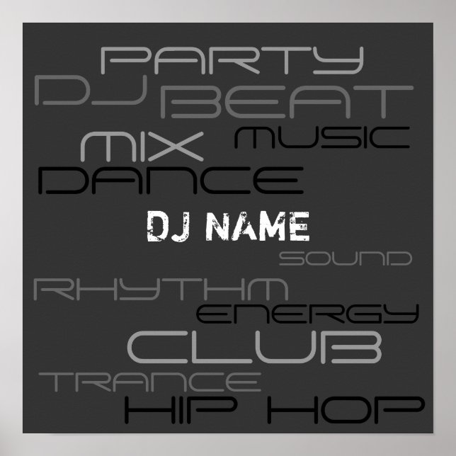 DJ POSTER (Framsidan)