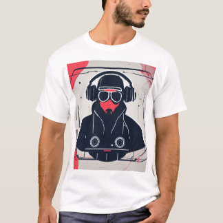 DJ Print T- Shirt T
