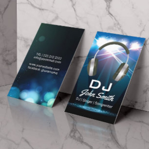 DJ Professionell Visitkort