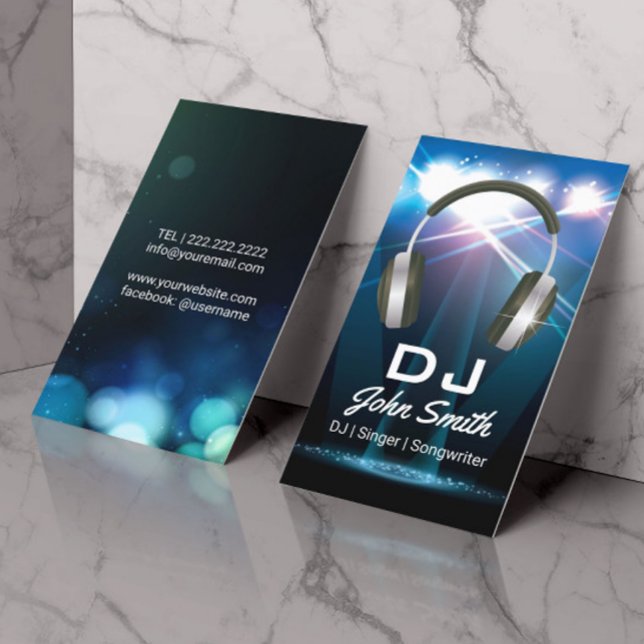 DJ Professionell Visitkort (Skapare uppladdad)