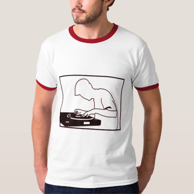 Dj-Ringer T Tee Shirt (Framsida)
