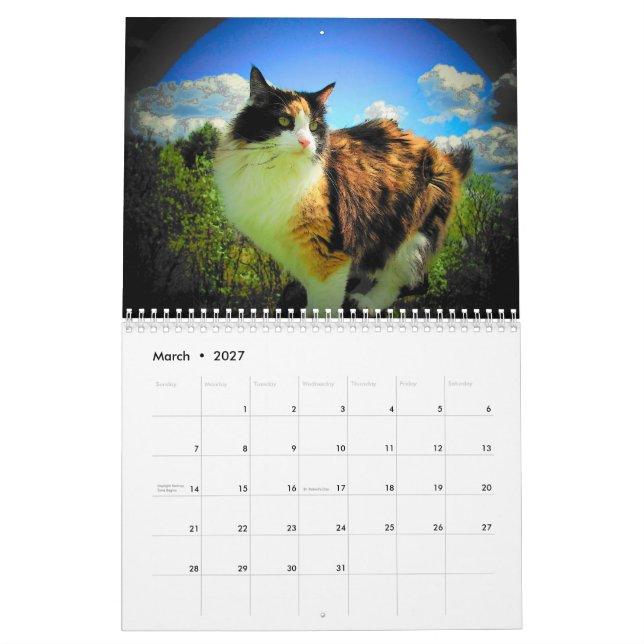 DJ:s berättelser av djoneill Kalender (Mar 2027)