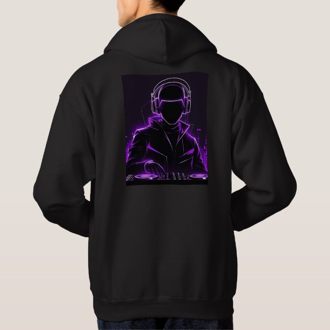 DJ:s  Hoodie (Baksida)