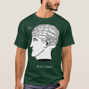 DJ:s mind - Techno Music Mix Phrenology T Shirt