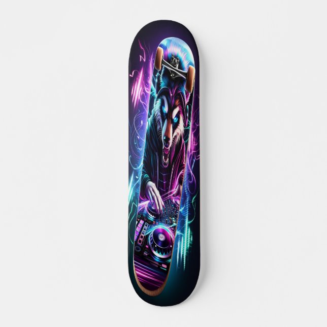 DJ:s Passionate Gaze Mini Skateboard Bräda 18,5 Cm (Framsida)