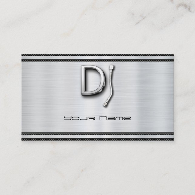 DJ:s visitkort (Framsida)