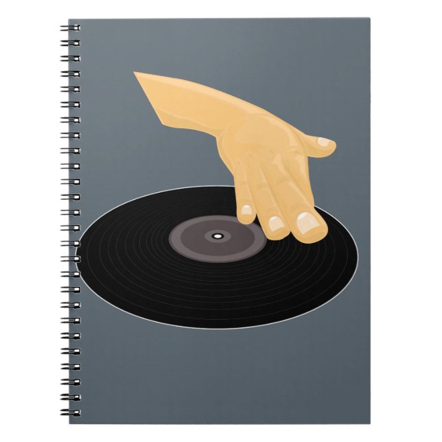 DJ Scratch Anteckningsbok (Framsidan)