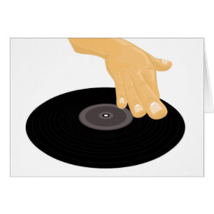 Dj Scratch Hälsningskort