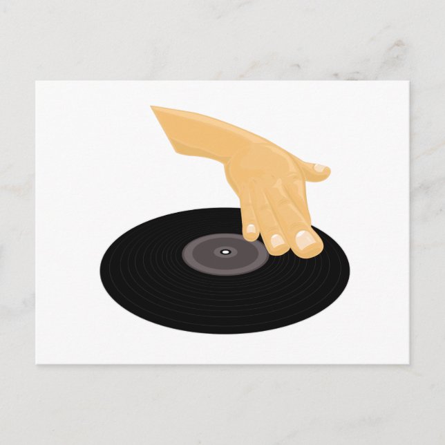 Dj Scratch Vykort (Framsida)