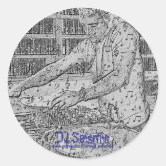 DJ Seismic-Makin Music! Runt Klistermärke